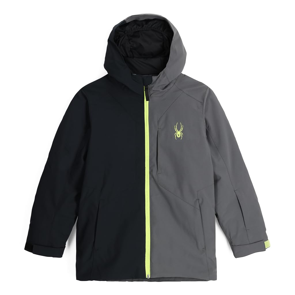 Spyder Boys Chief Insulated Ski Jacket - Waterproof Winter Jacket for Kids - Warm Snow Jacket for Skiing, Snowboarding & Outdoor Winter Activities