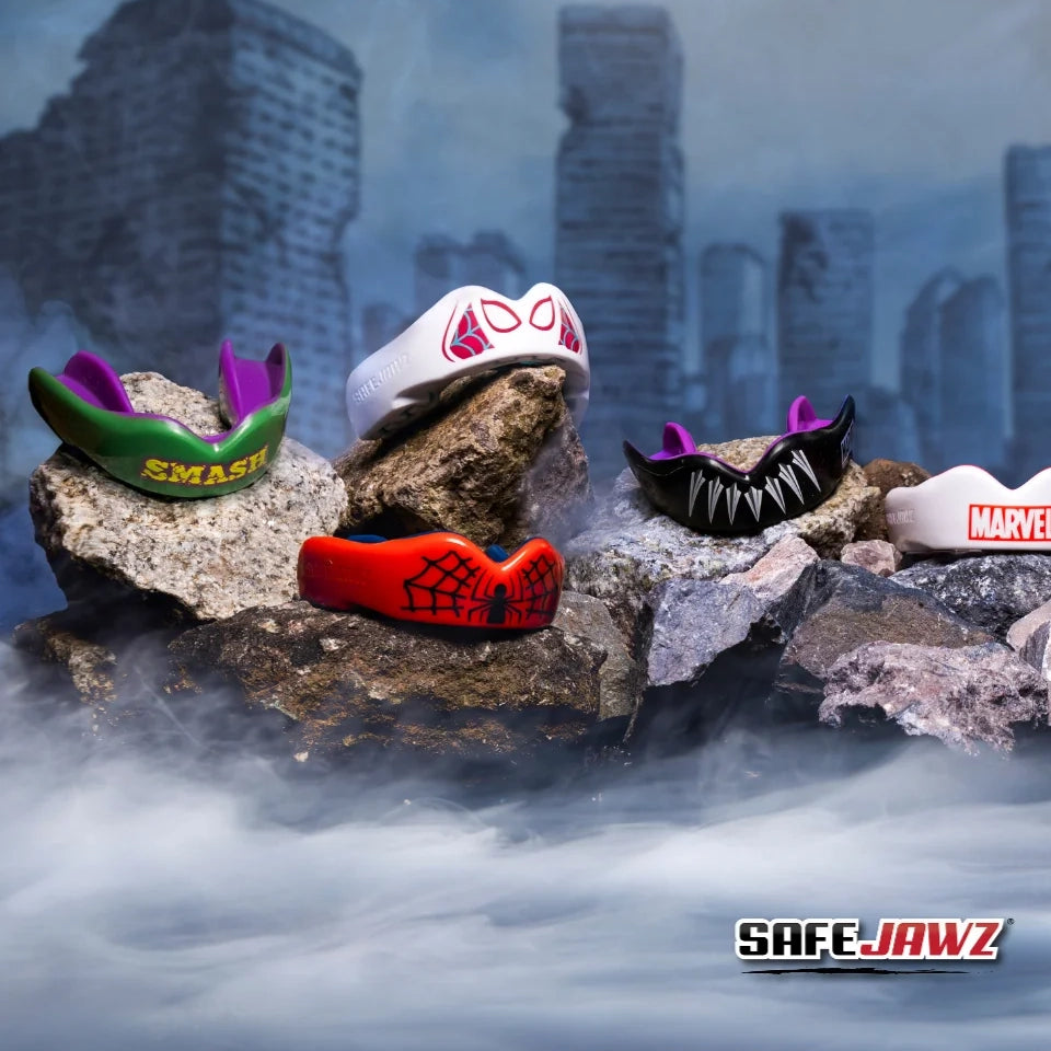 Marvel Captain America Mouthguard for Sports - Custom Fit Teeth Protection for Boxing, MMA, and Football - Kids & Adults Safety Gear