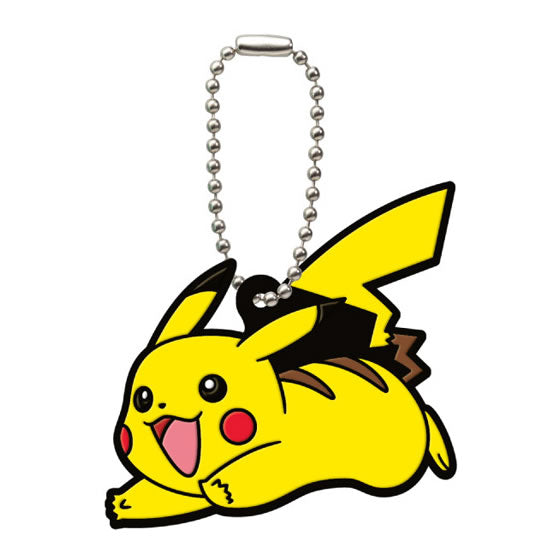 Pokemon XY Rubber Mascot Keychain - Cute Collectible Gashapon Capsule Toys for Backpacks, Keyrings & Gifts | Anime Merchandise for Fans