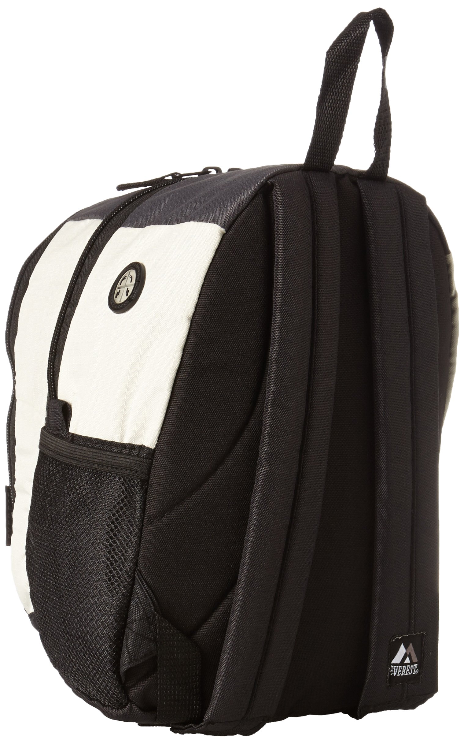 Everest Deluxe Small Backpack for Men & Women - Lightweight Hiking Daypack, Water-Resistant Dark Gray Backpack for Travel, Work, School & Outdoor Adventures