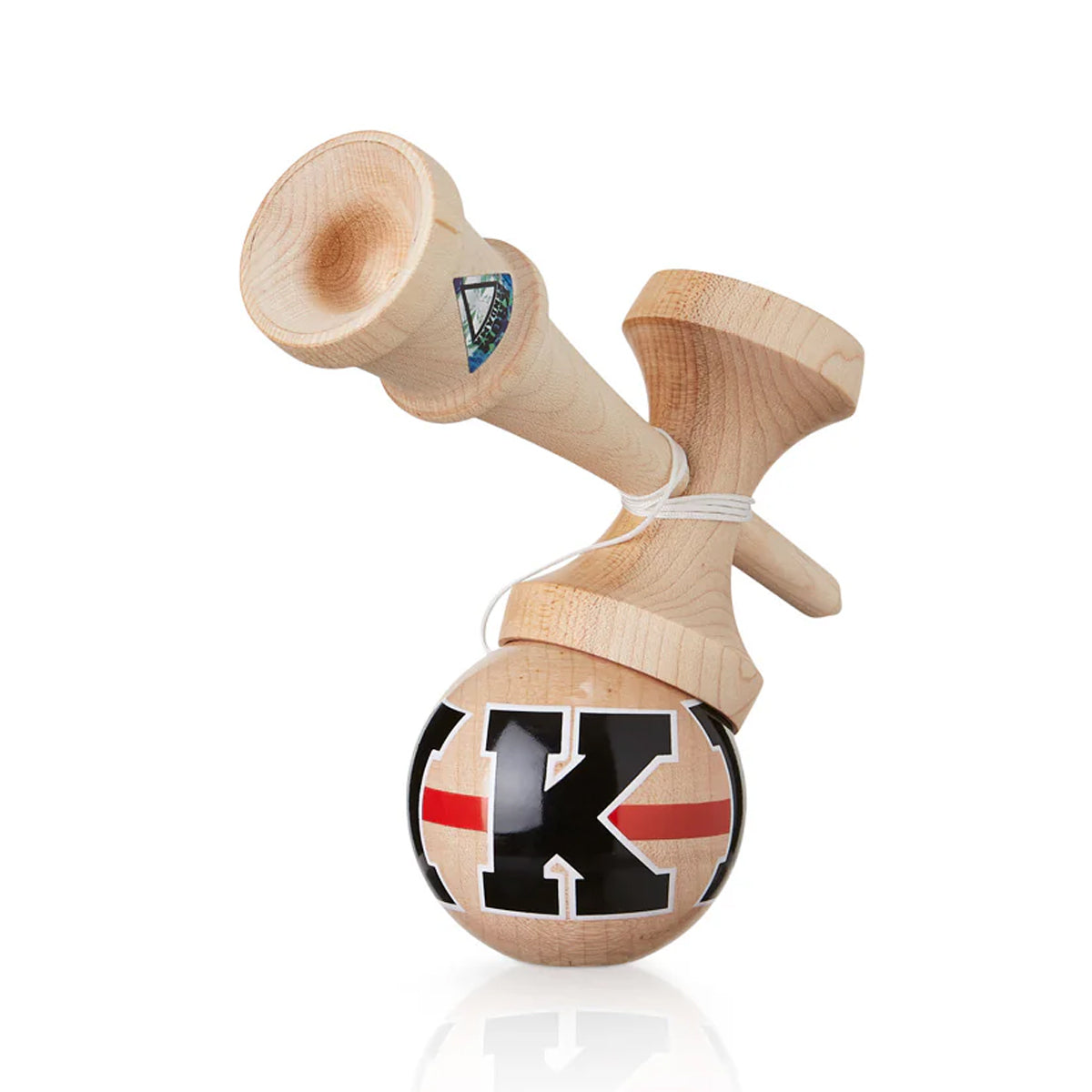 Krom Kollege Kendama - Traditional Japanese Skill Toy for Hand-Eye Coordination & Tricks - Perfect for Kids, Beginners & Advanced Players - Great for Stress Relief, Focus Training & Fun Indoor/Outdoor Play