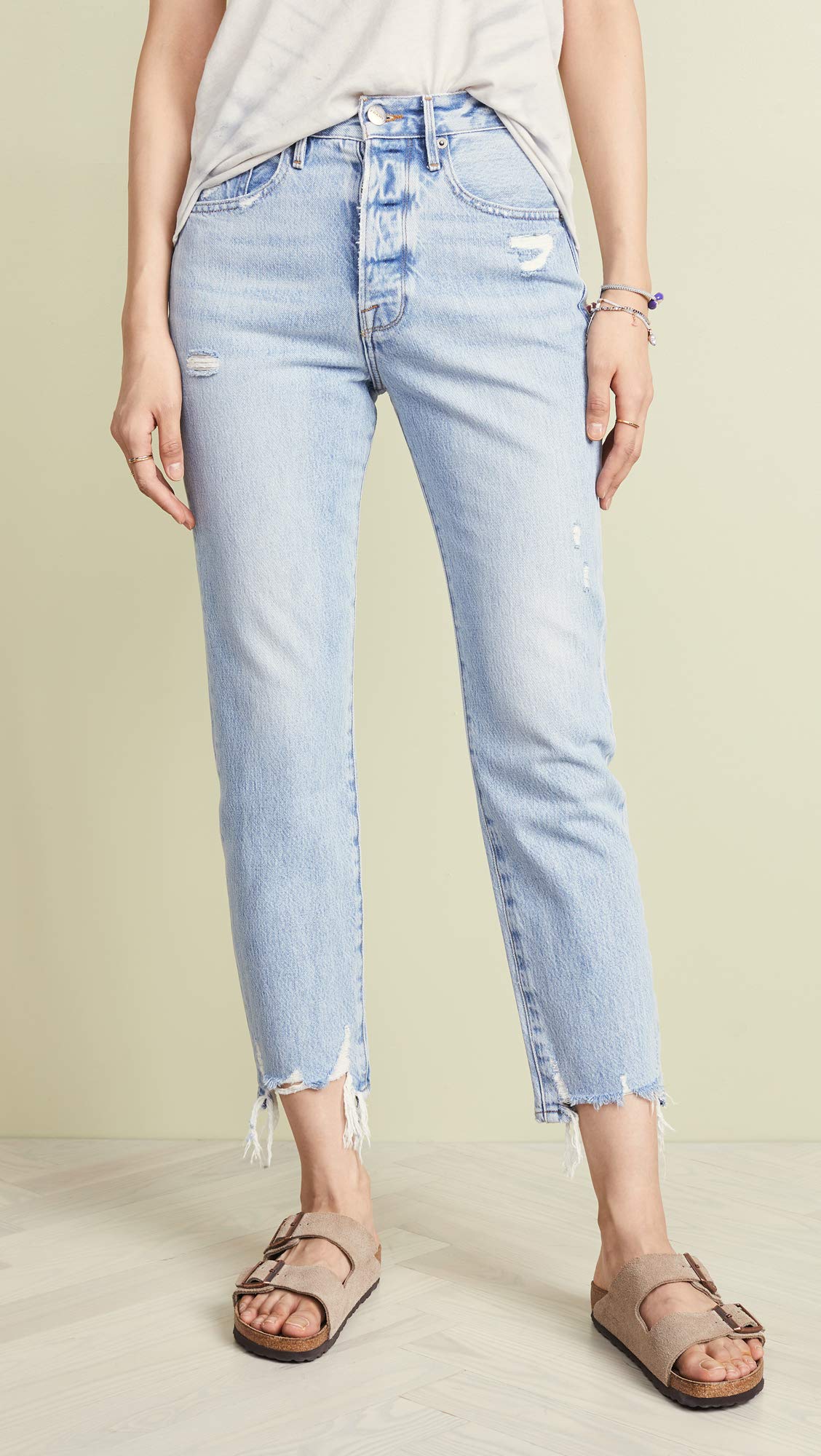 FRAME Women's Le Original High-Rise Skinny Jeans - Stretch Denim for Everyday Comfort & Style | Perfect for Work, Casual Outings & Date Nights