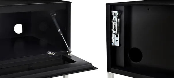 Norstone Khalm AV Cabinet - Premium Wood Media Console for Home Theater & Entertainment Systems - Perfect for Living Room, Home Theater & Office Setup