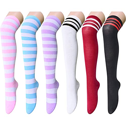 4 Pairs Bright Colors 2 Pairs Classic Colors