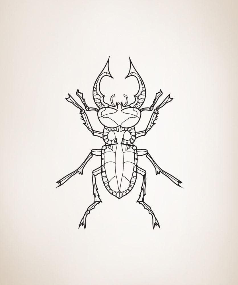 Vinyl Wall Decal Sticker - Bug Design #OS_DC213 - Perfect for Kids Room Decor, Nursery Wall Art, and DIY Home Decoration
