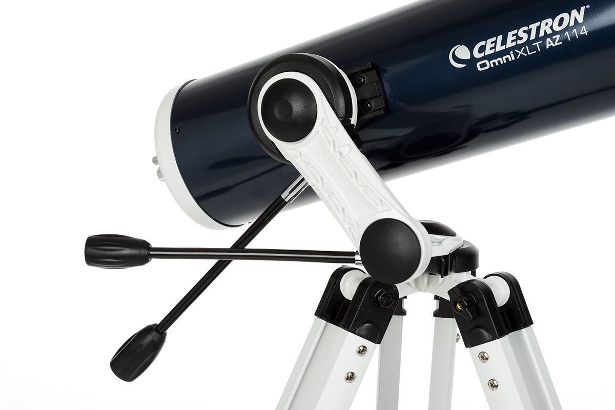 Omni XLT AZ 114 Telescope - Premium Refractor Telescope for Astronomy Beginners | Perfect for Stargazing, Moon Observation & Backyard Exploration