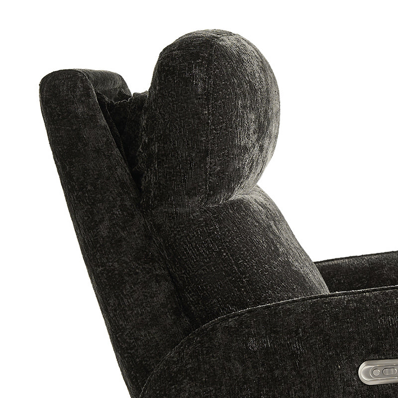 Electric Swivel Nursery Glider Chair - Comfortable Rocking Recliner for Breastfeeding, Baby Shower & Nursery Room (Gray) - Perfect for Nursing, Reading & Relaxing with Your Newborn
