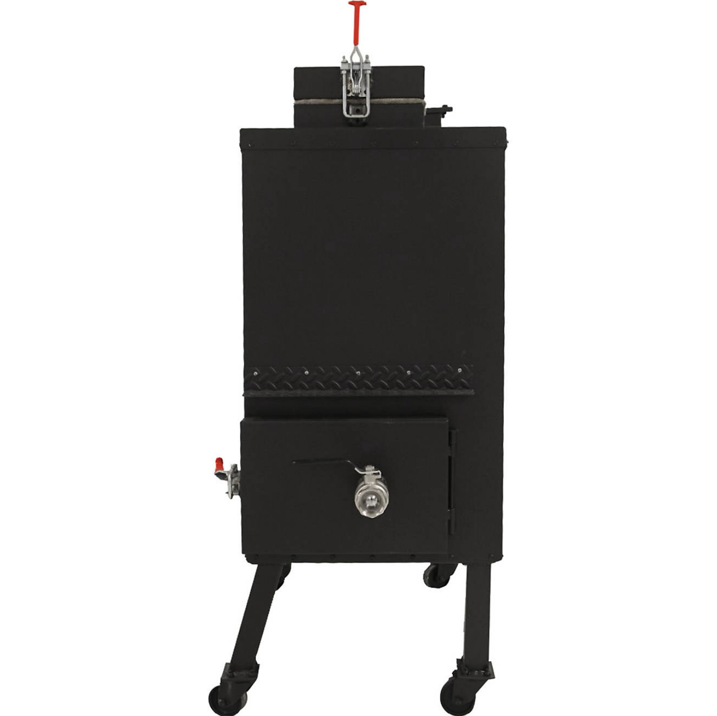 Old Country BBQ Pits Gravity Fed Smoker - Heavy Duty Offset Charcoal Grill for Outdoor Cooking, Backyard BBQ, Camping & Tailgating | Durable Steel Construction, Large Cooking Space, Perfect for Smoking Meats & Grilling