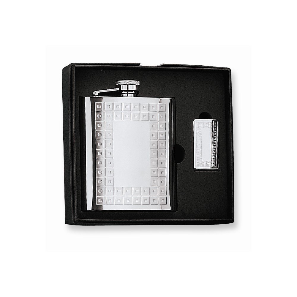 Premium Stainless Steel Flask with Gift Box - Leakproof & Durable for Outdoor Adventures, Travel, and Parties