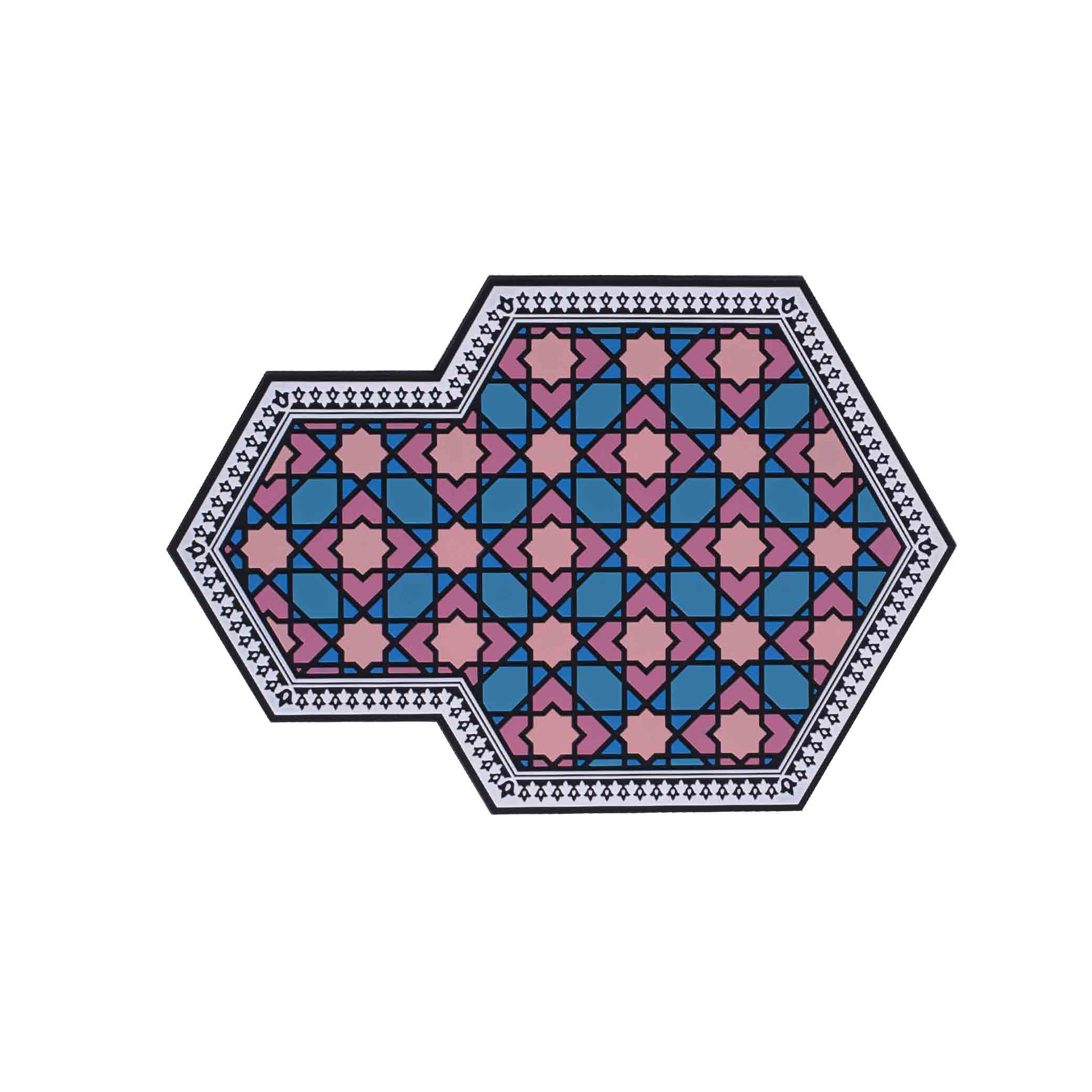 Dimlaj Cordoba Set of 2 Heat Resistant Trivets - Hot Pot Holders for Kitchen Countertops, Stovetop & Dining Table Protection