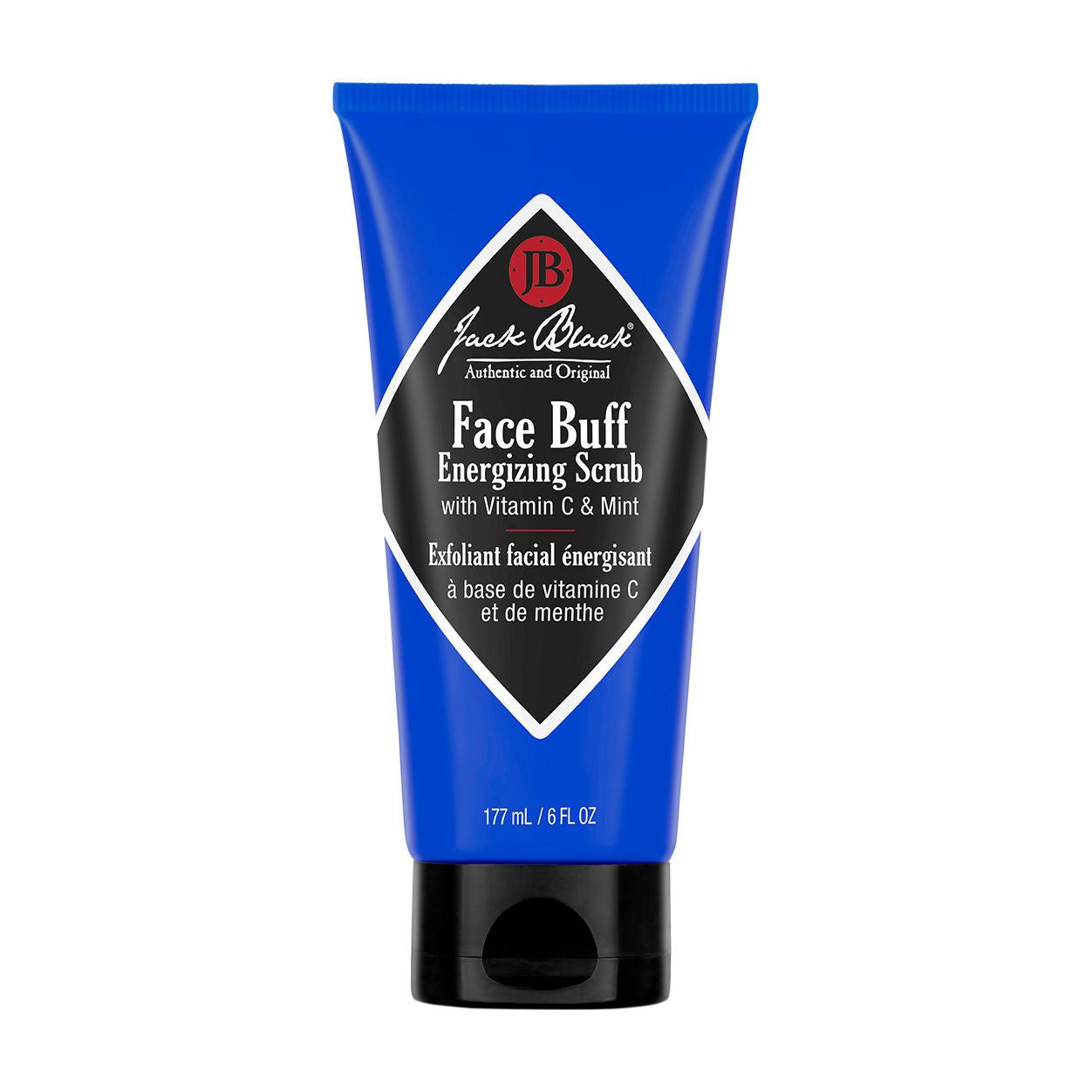 Face Buff Energizing Scrub - Exfoliating Facial Cleanser for Glowing Skin | Perfect for Daily Skincare Routine & Pre-Makeup Prep