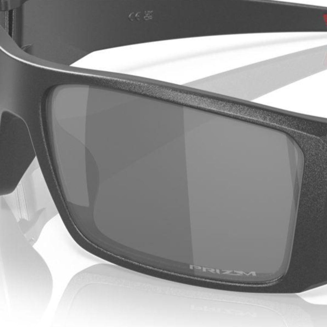 Oakley Heliostat Steel/Prizm Black Sunglasses 0OO9231 923103 - Polarized Sports & Outdoor Sunglasses for Running, Cycling, and Driving