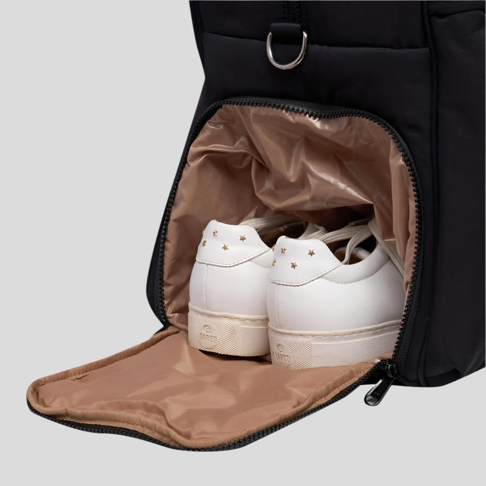 Premium Everyday Duffel Bag for Gym, Travel & Work - Water-Resistant Tan Carry-On Luggage | Perfect for Sports, Business Trips & Weekend Getaways