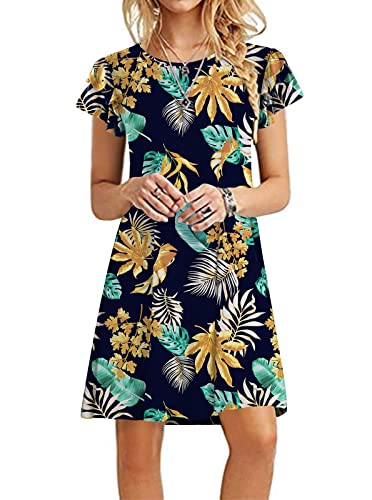 Yellow Leaf-navy