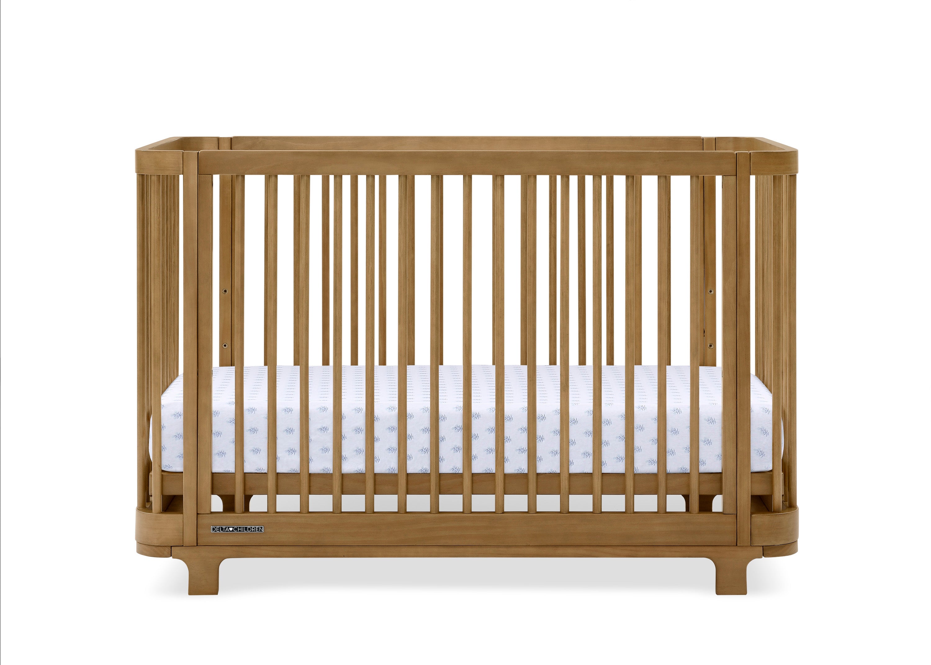 Nest 4-in-1 Convertible Baby Crib - Toddler Bed, Daybed & Full-Size Bed - Safe Nursery Furniture for Newborn to Teen - Perfect for Bedrooms, Daycare & Guest Rooms
