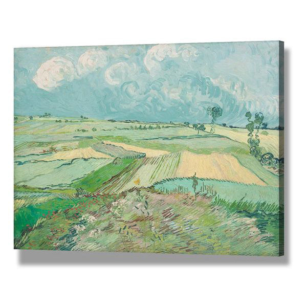 Vincent Van Gogh Fishing Boats at Sea Wall Art Decor - Canvas Print for Living Room, Bedroom & Office - Coastal Nautical Home Decor