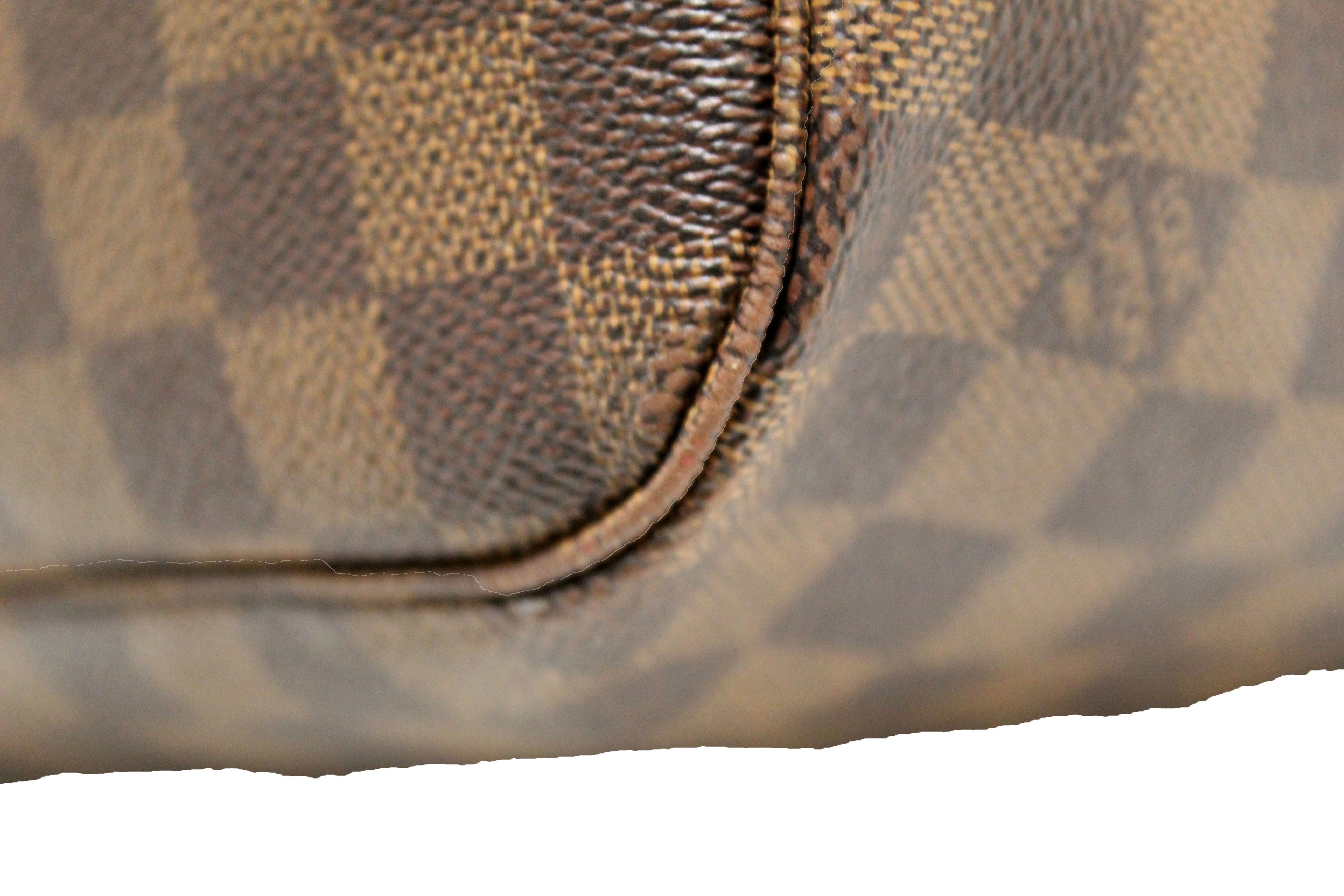Authentic Louis Vuitton Damier Ebene Neverfull MM Shoulder Bag - Luxury Tote for Women, Perfect for Work, Travel & Shopping (Brown Canvas)