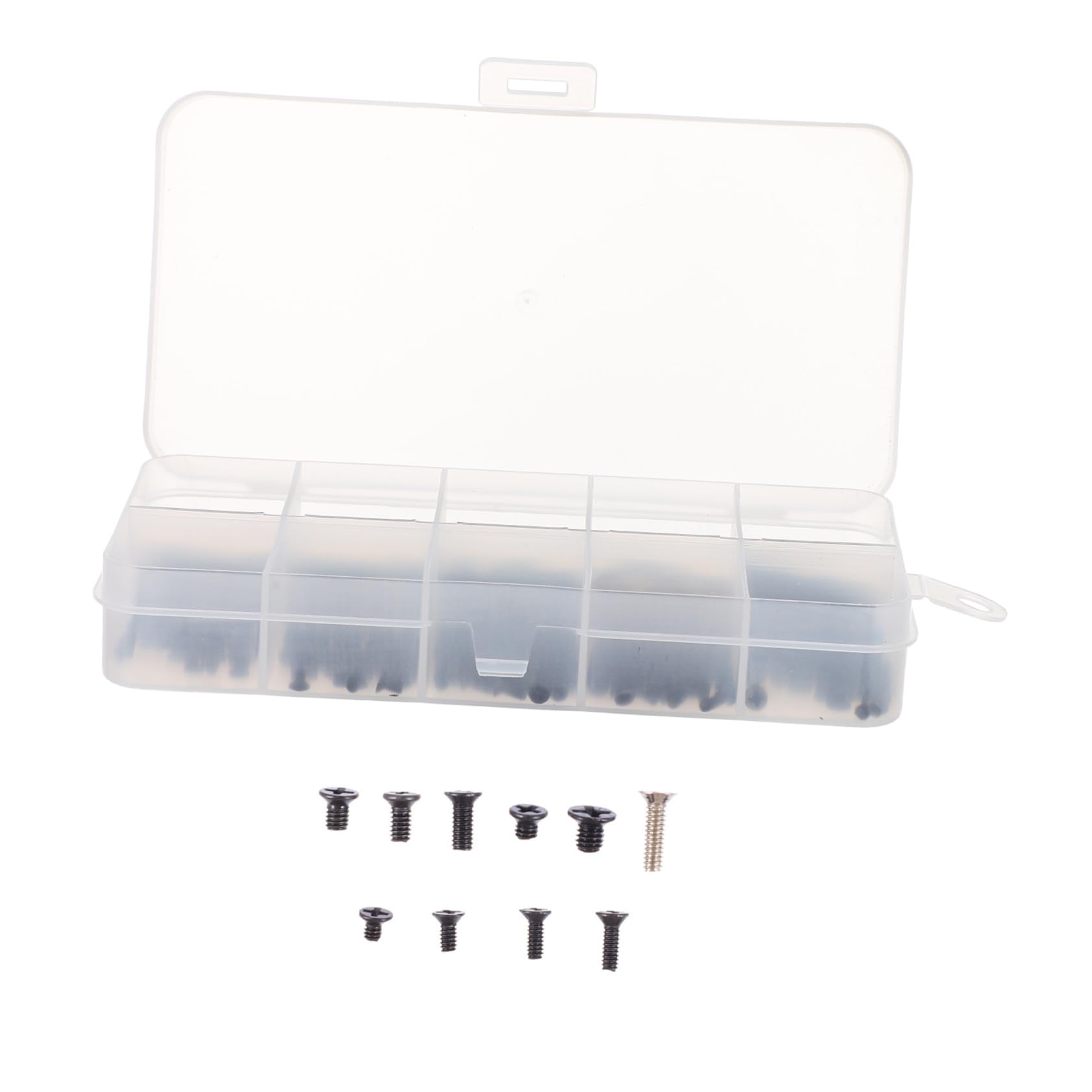 Angoily 500pcs Stainless Steel Computer Repair Screw Kit - Assorted Countersunk Head Screws for Laptop, PC & Electronics Repair | Perfect for IT Technicians & DIY Home Fixes