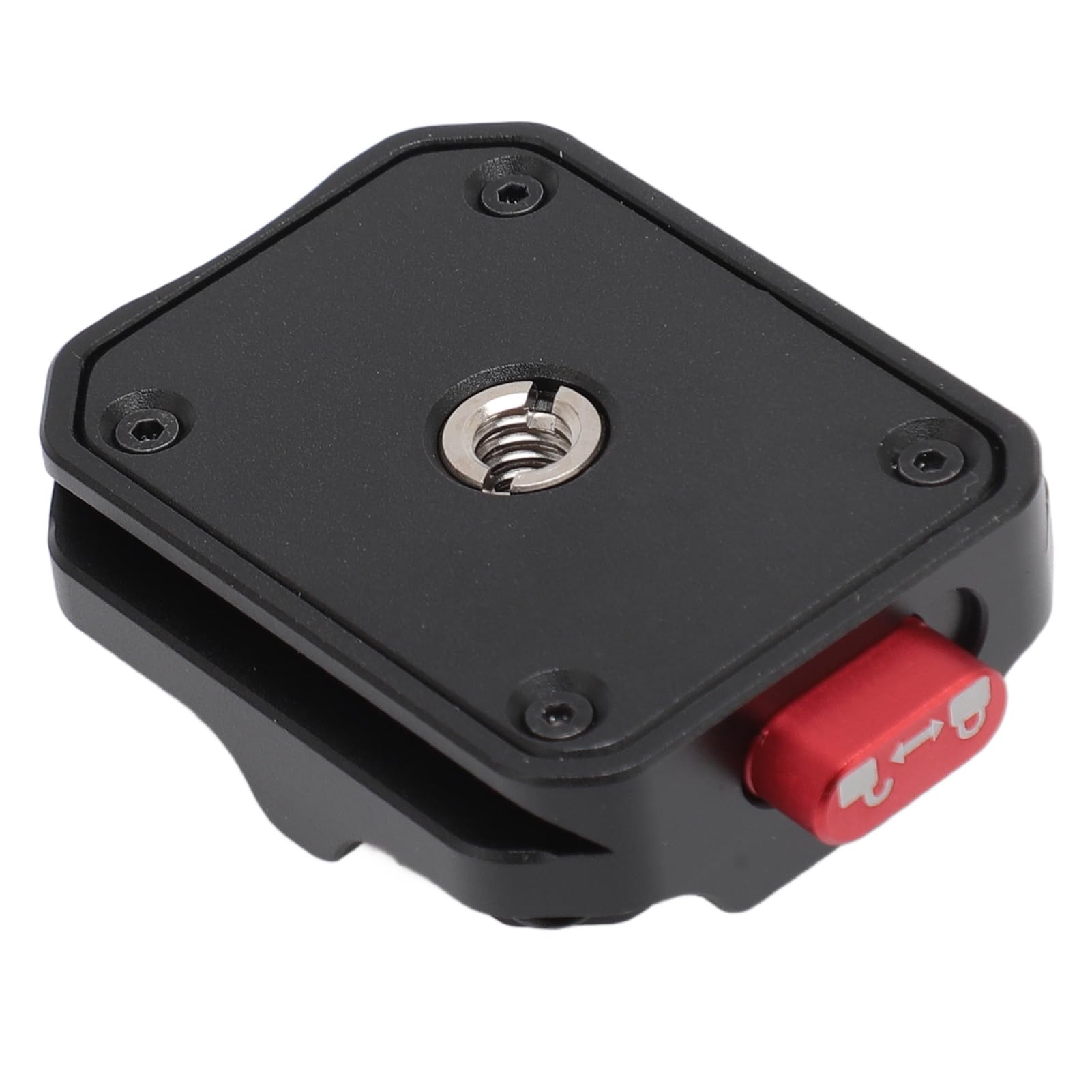 Quick Release Plate for DSLR Cameras - Aluminum Camera Mount Adapter for Tripods, Stabilizers & Ball Heads - Secure & Durable for Photography & Videography