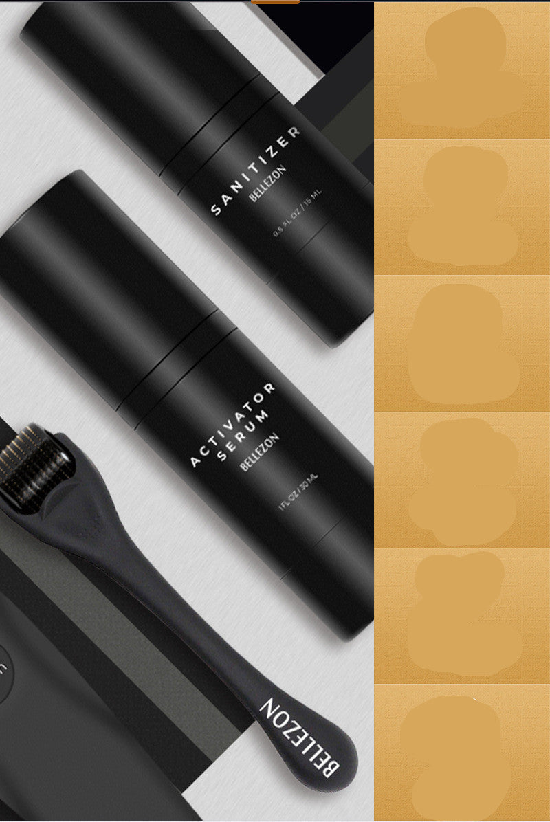 BELLEZON Beard Care Kit for Men - Nourishing Beard Oil, Balm & Grooming Set for Soft, Healthy Facial Hair - Perfect for Daily Grooming & Styling at Home or Travel