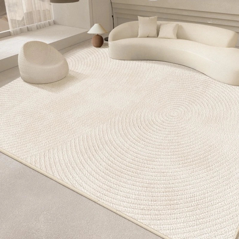 Jaylah Modern Wave Waterproof Area Rug - Non-Slip Soft Living Room Carpet for Home Decor, Bedroom, Nursery, Office | Indoor & Outdoor Use