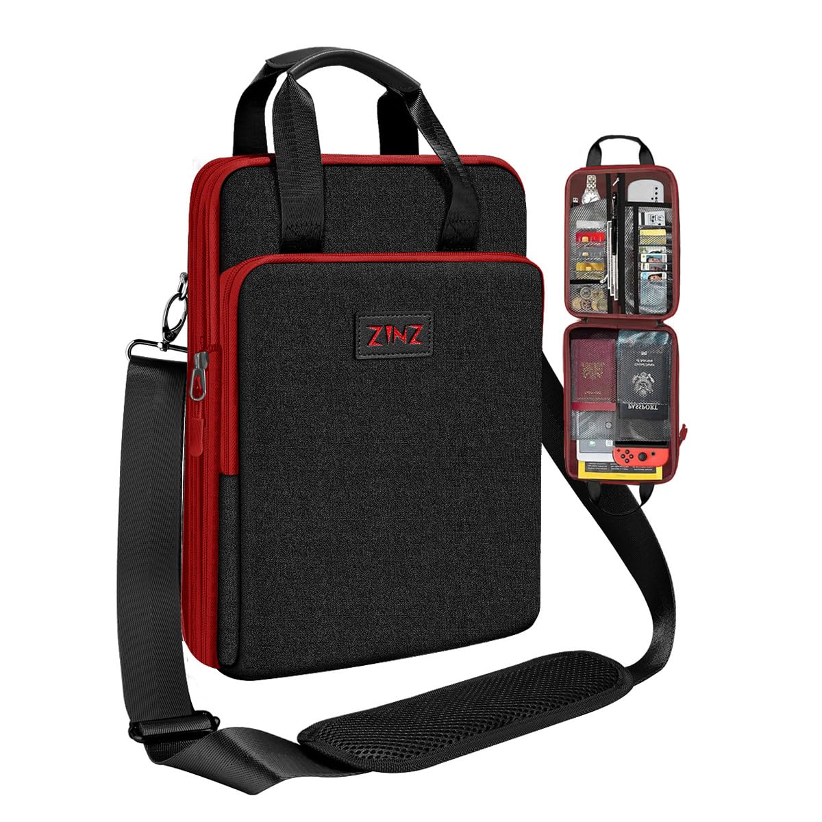 ZINZ Slim Expandable Laptop Shoulder Bag for MacBook Air 13