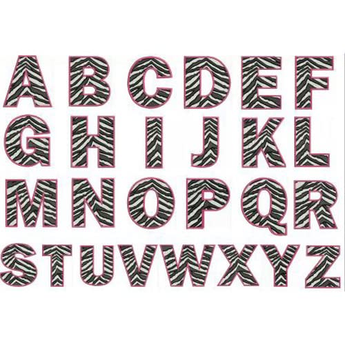 ZEBRA ALPHABET CAPS1