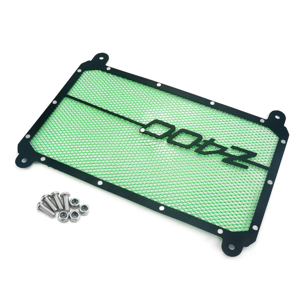 Heinmo Motorcycle Radiator Grille Guard Cover for Kawasaki Z400 (2017-2022) - Durable Protection & Enhanced Cooling - Perfect for Street Riding & Commuting