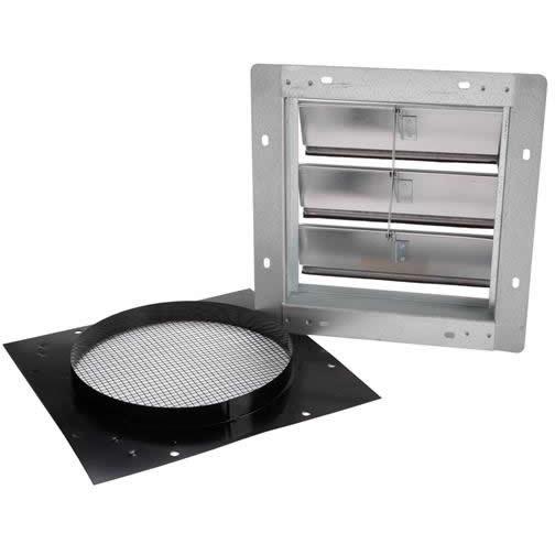 Best HVAC Ventilation Accessories - Durable Caps, Louvers & Collars (Model 441) for Home & Commercial Air Duct Systems