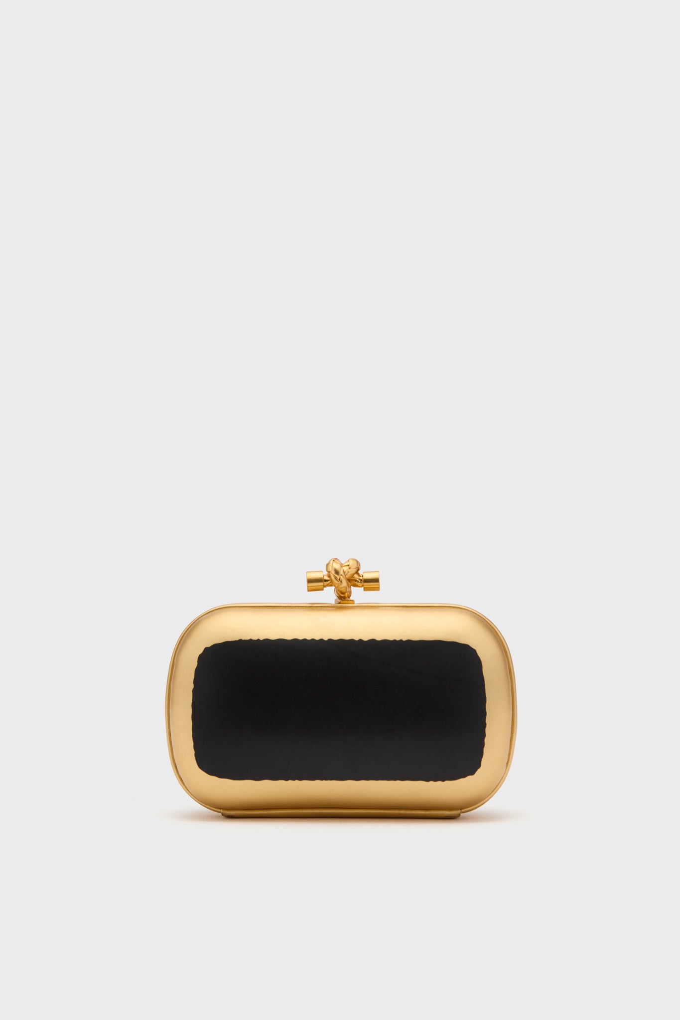 BOTTEGA VENETA Two Tone Knot Clutch Bag - Luxury Designer Handbag for Women | Perfect for Evening Parties, Weddings & Special Occasions