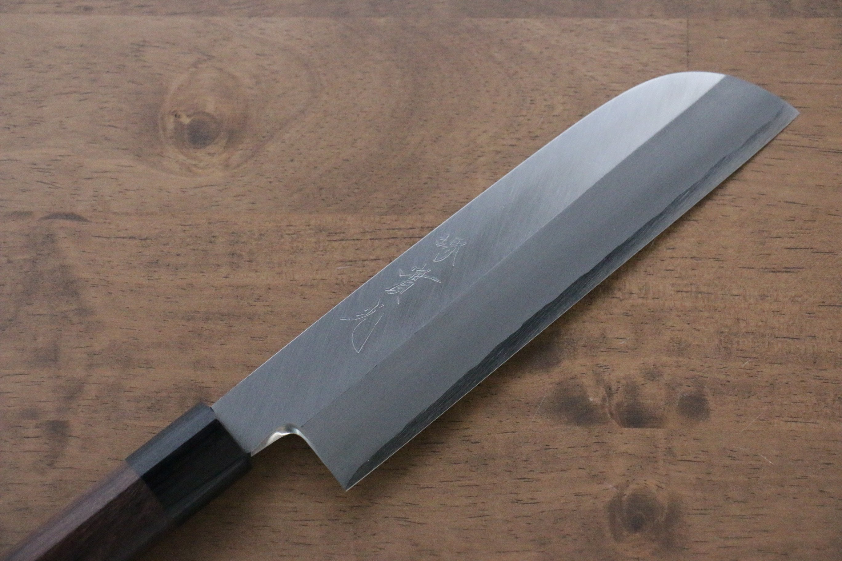 Premium Jikko Silver Steel No.3 Kamagata Usuba Japanese Chef Knife 195mm with Shitan Handle - Perfect for Sushi, Vegetables & Precision Cutting