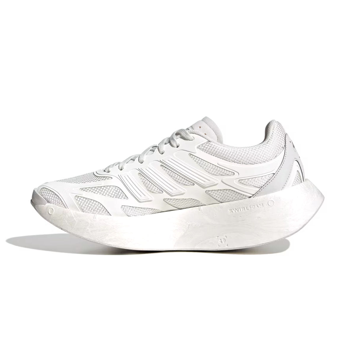 Adizero Aruku Running Shoes for Men & Women - Lightweight Performance Sneakers in Crystal White | Perfect for Jogging, Gym Workouts & Daily Wear