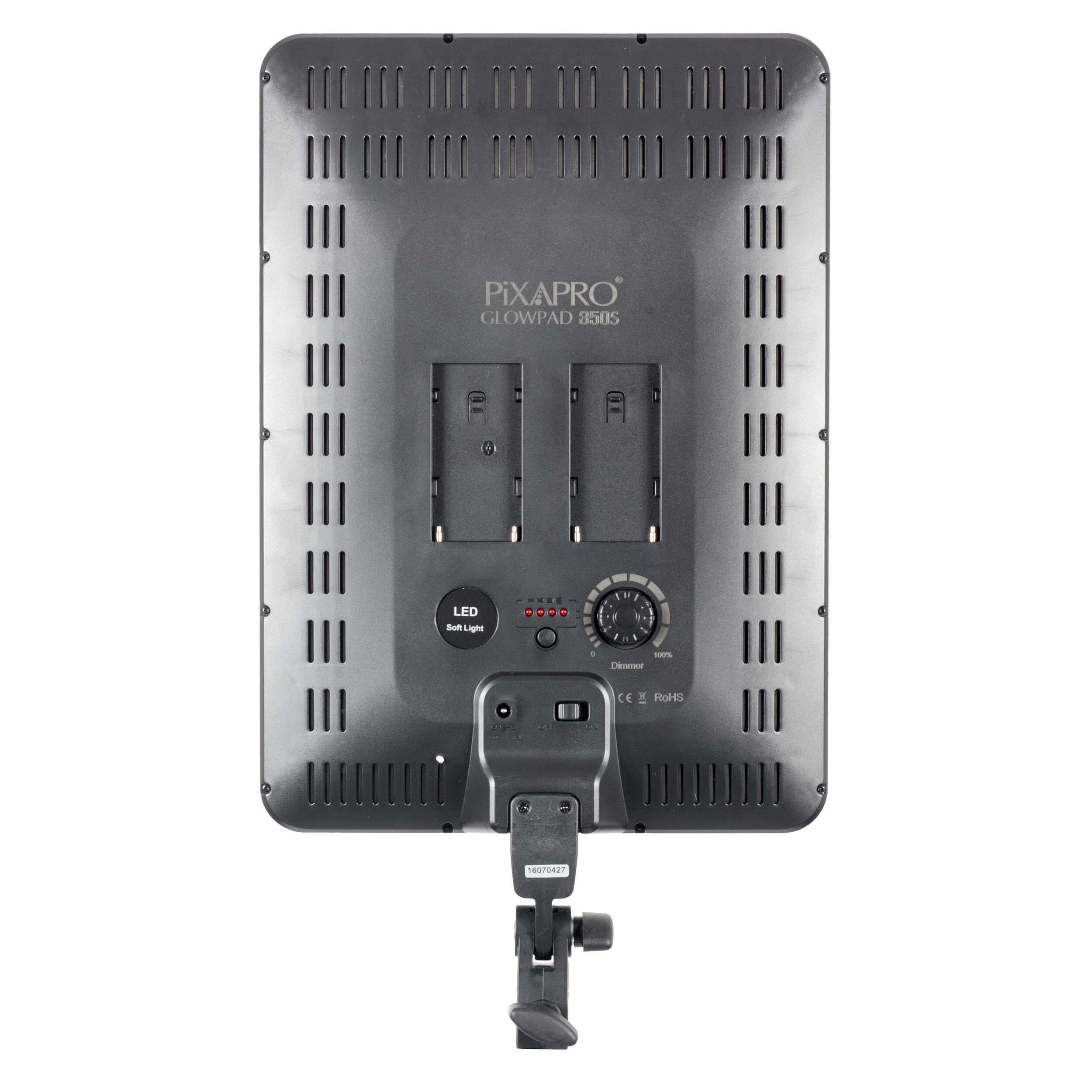 GLOWPAD 350D Slim Bi-Color LED Light Panel Kit - Professional Photography & Video Lighting for YouTube, Studio, and Live Streaming