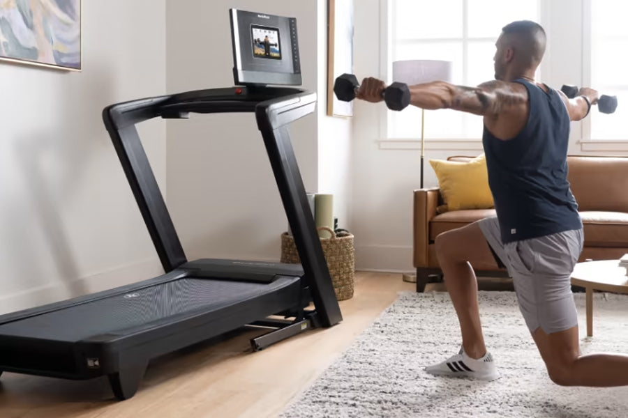 NordicTrack 1250 Commercial Treadmill - Premium Home Gym Equipment for Running & Walking - Perfect for Home Workouts & Cardio Training