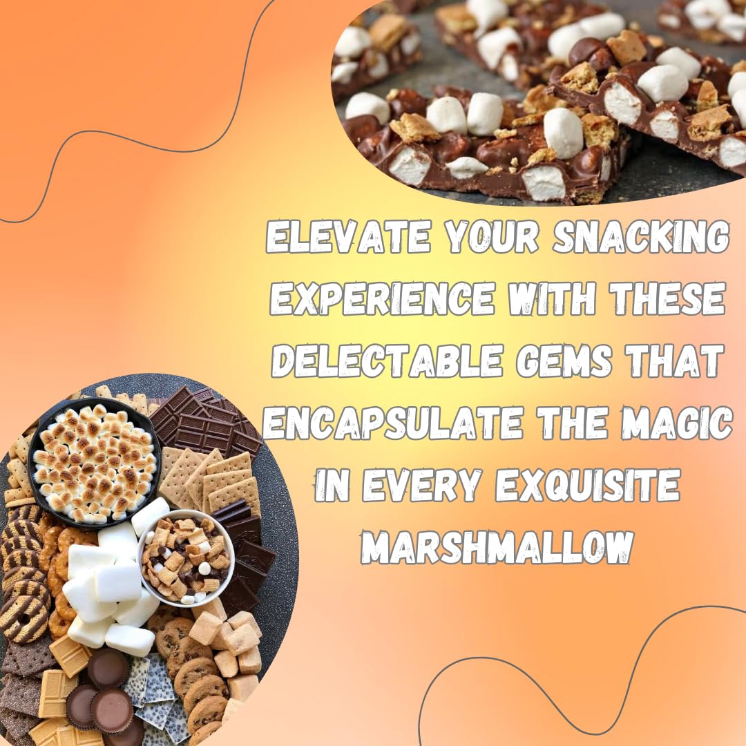 **G-BOX Freeze Dried Marshmallows - Mini Caramel Marshmallows, Fat-Free Christmas Candy, TikTok Viral Snack, Perfect for Halloween & Holiday Parties (Large, Caramel CrispyMallows) - Great for Hot Cocoa, Baking & Desserts**