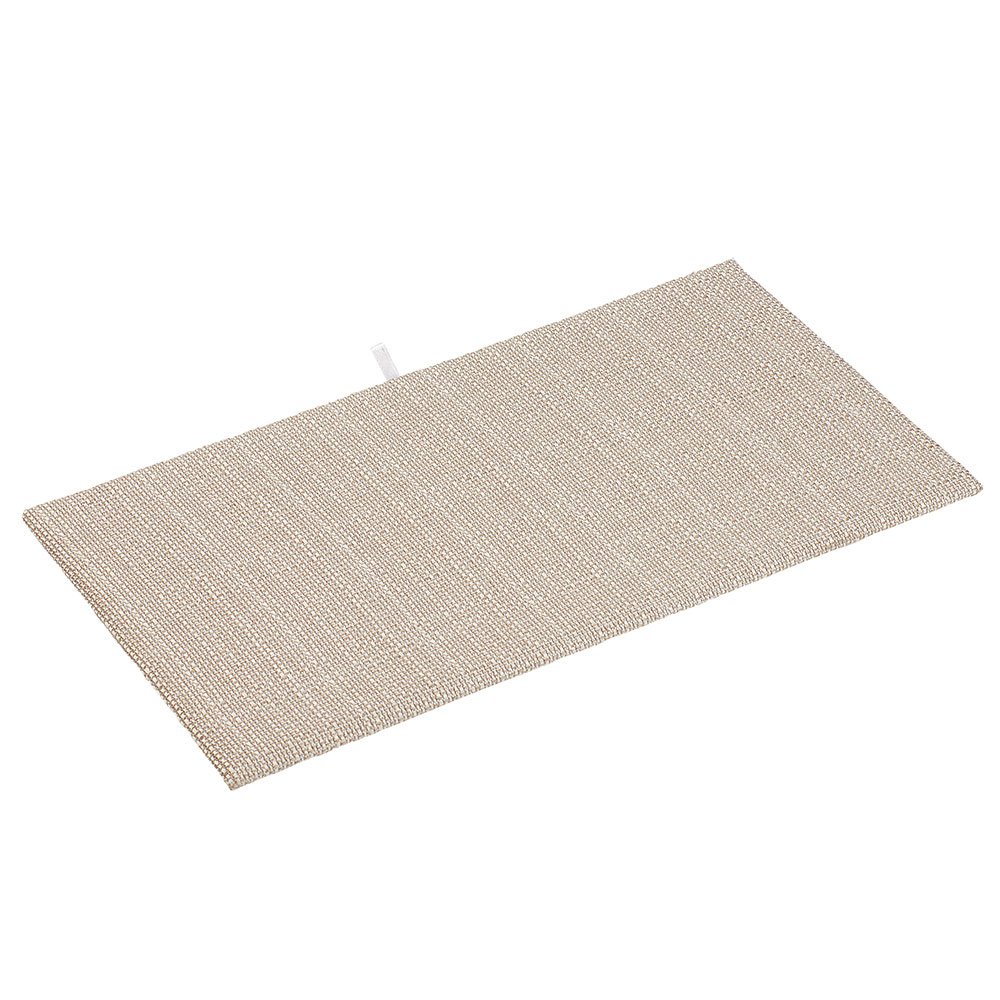 SSWBasics Large Linen Jewelry Pad/Tray Liners - Case of 50 - Premium Jewelry Display & Organizer for Stores, Counters & Home Vanity - Soft Fabric Protector for Rings, Necklaces & Watches