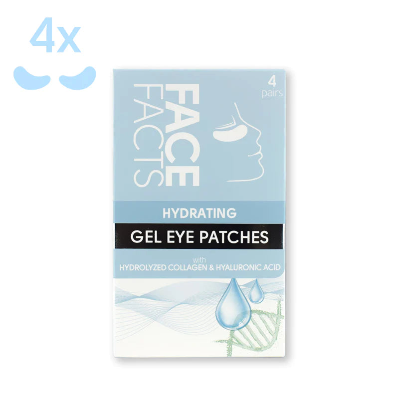 Hydrating Gel Eye Patches for Dark Circles & Puffiness - Cooling Under Eye Mask for Wrinkles & Fine Lines - Perfect for Skincare Routine & Travel Essentials