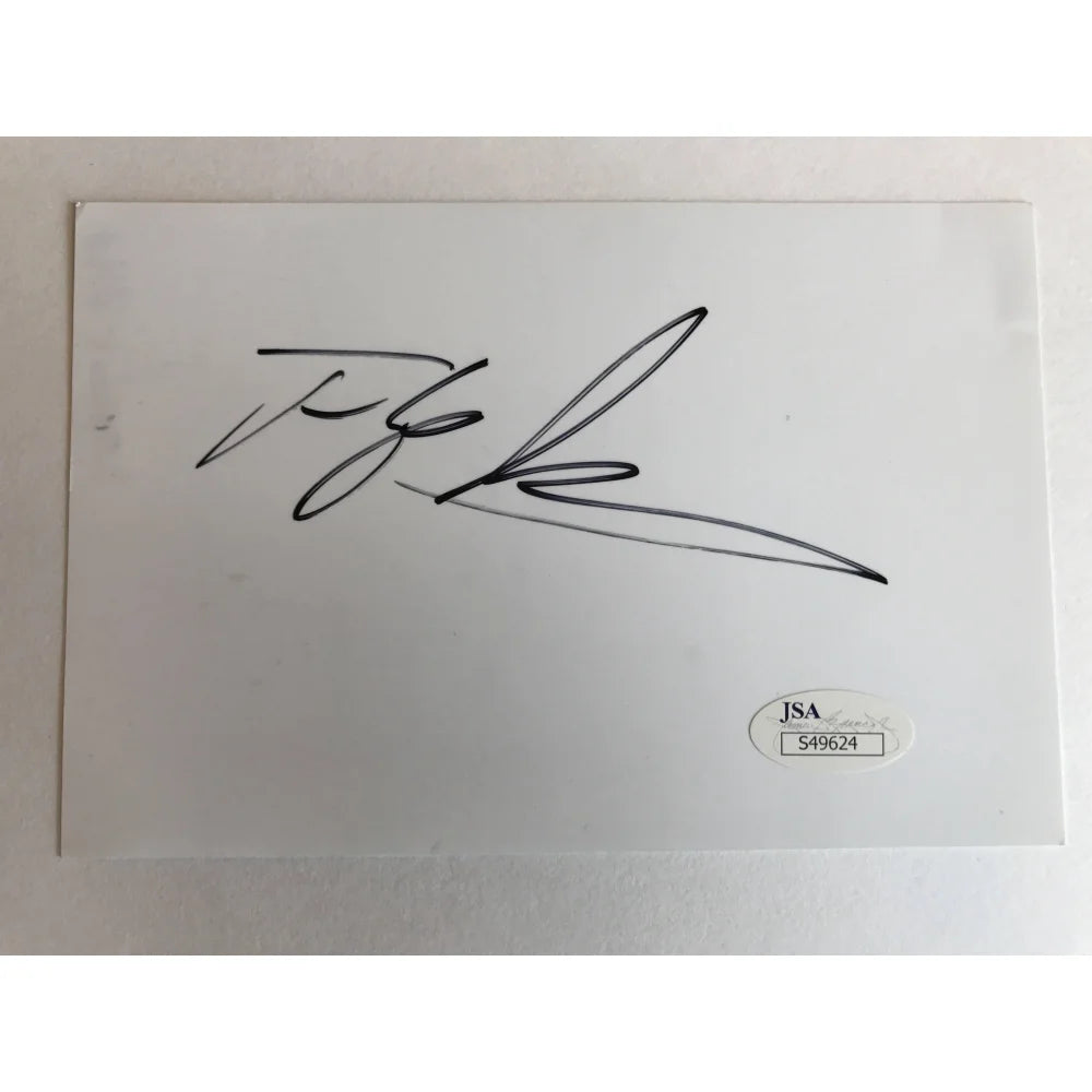 Flip Saunders Autographed 4x6 Photo with JSA COA - Legendary NBA Coach for Pistons, Timberwolves & Wizards - Perfect for Sports Memorabilia Collections and Fan Displays