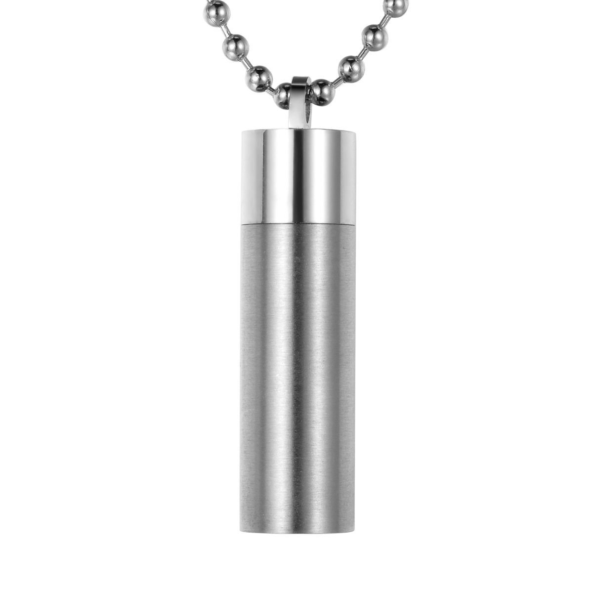 Valyria Stainless Steel Cremation Jewelry - Memorial Urn Necklace Pendant for Ashes Keepsake - Perfect for Honoring Loved Ones at Funerals, Memorials & Special Occasions