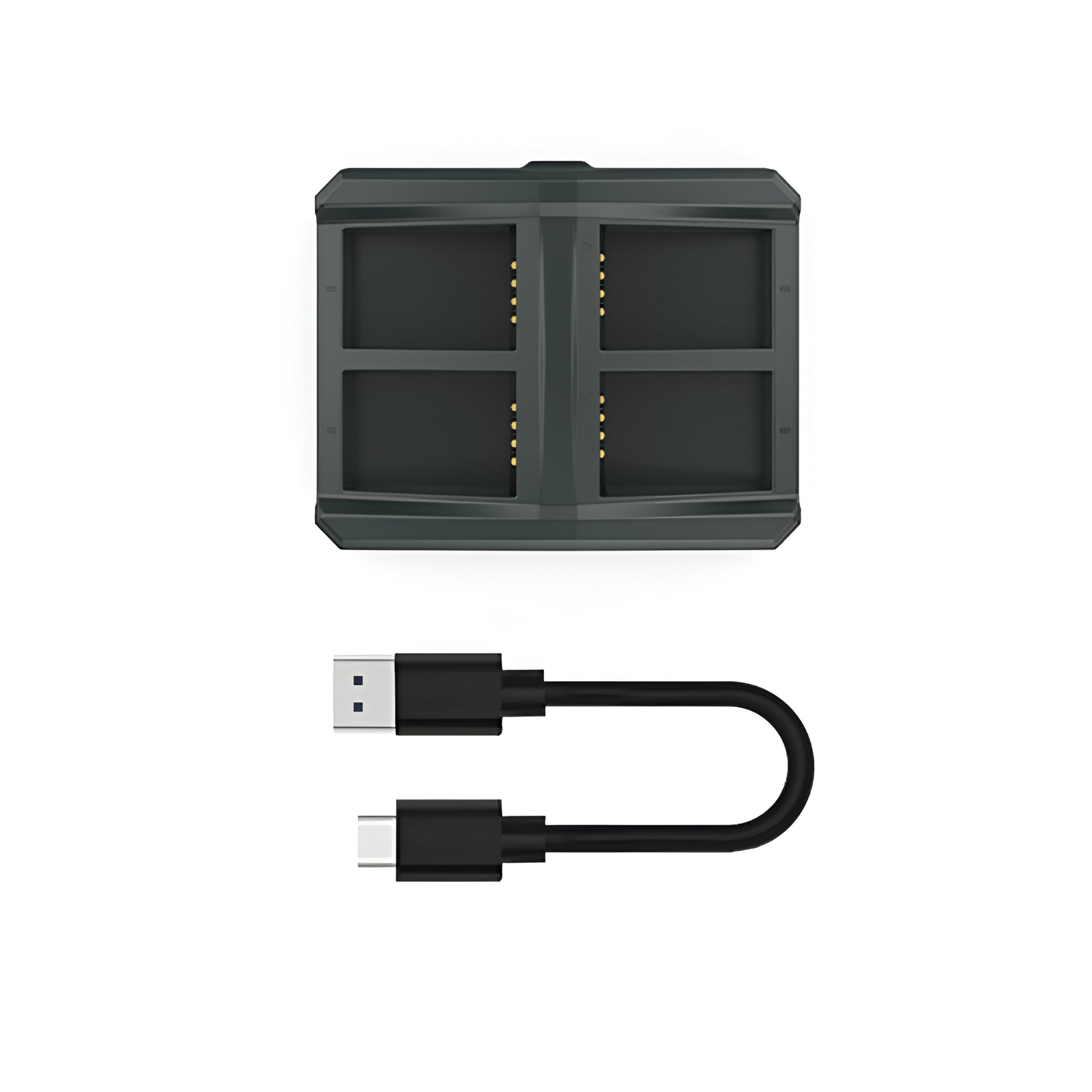 Hollyland Solidcom C1 4-Slot Wireless Charging Case for Headset - Fast Charging & Portable Design | Perfect for Office, Travel, and On-the-Go Professionals