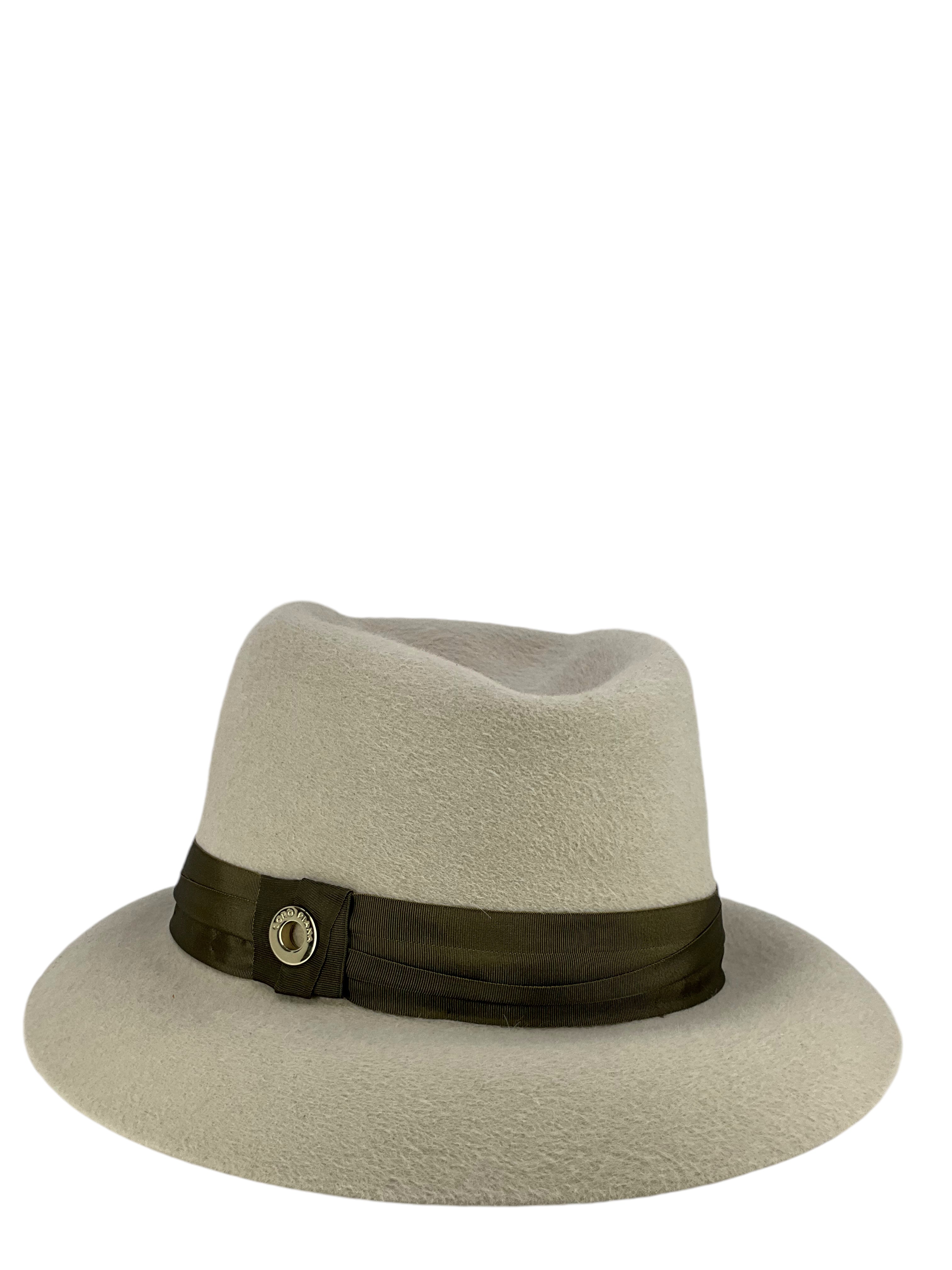 LORO PIANA Ingrid Felt Fedora Hat for Women - Size S - Classic Wool Fedora for Casual & Formal Wear - Perfect for Travel, Weddings & Outdoor Events