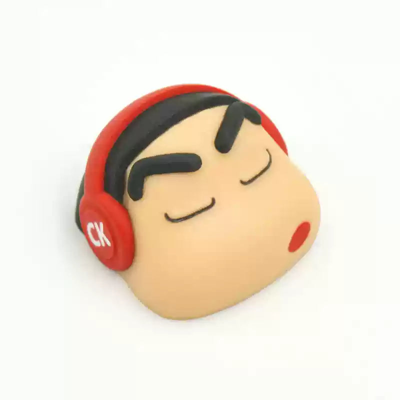 Custom Anime Keycaps - Crayon Shin-chan Themed Multi-Colored Resin Keycaps for Mechanical Keyboards | Perfect for Gamers, Anime Fans & Keyboard Enthusiasts
