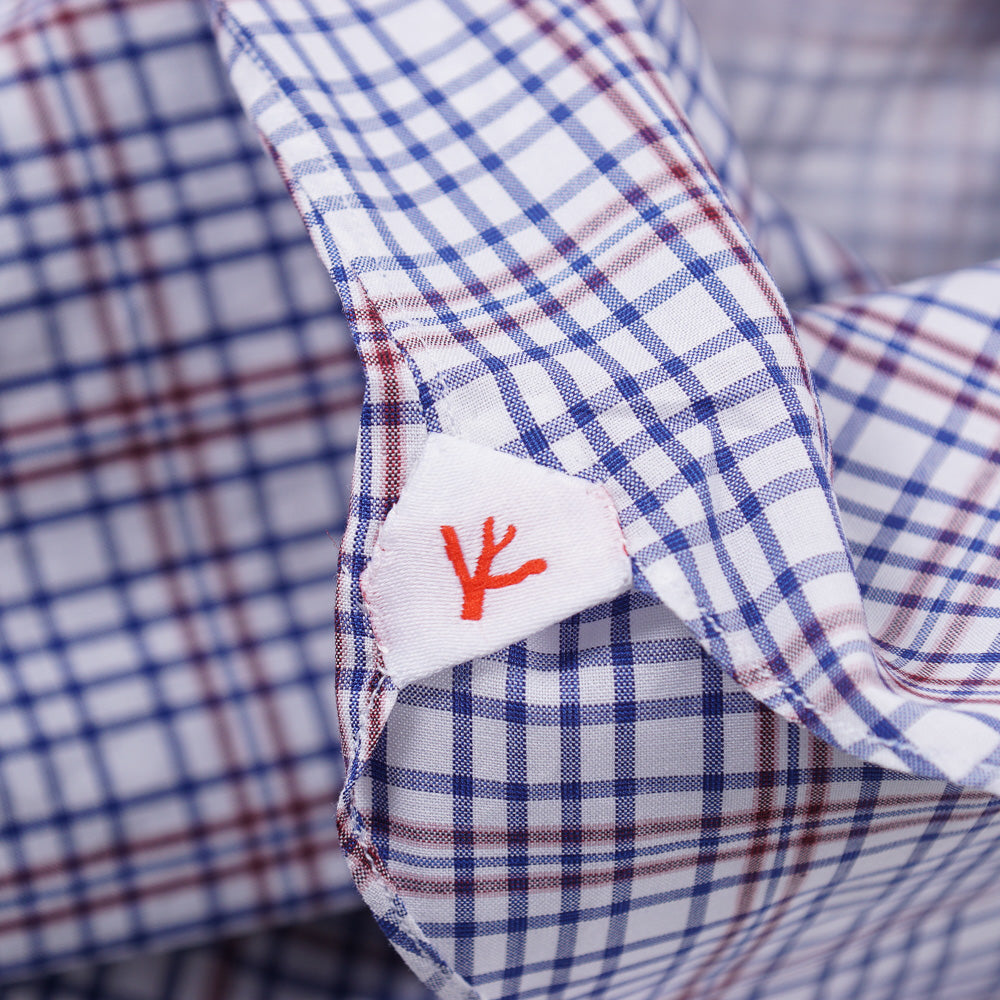 Isaia Modern Fit Dress Shirt for Men | Premium Slim Fit Business Casual Shirt | Perfect for Office, Weddings & Formal Events