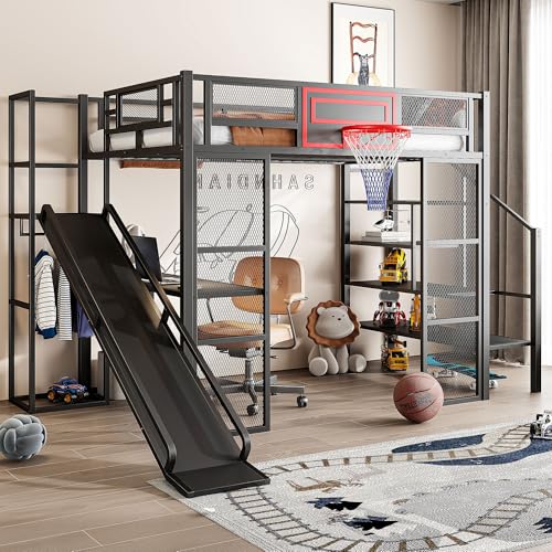 Black Basketball Hoop