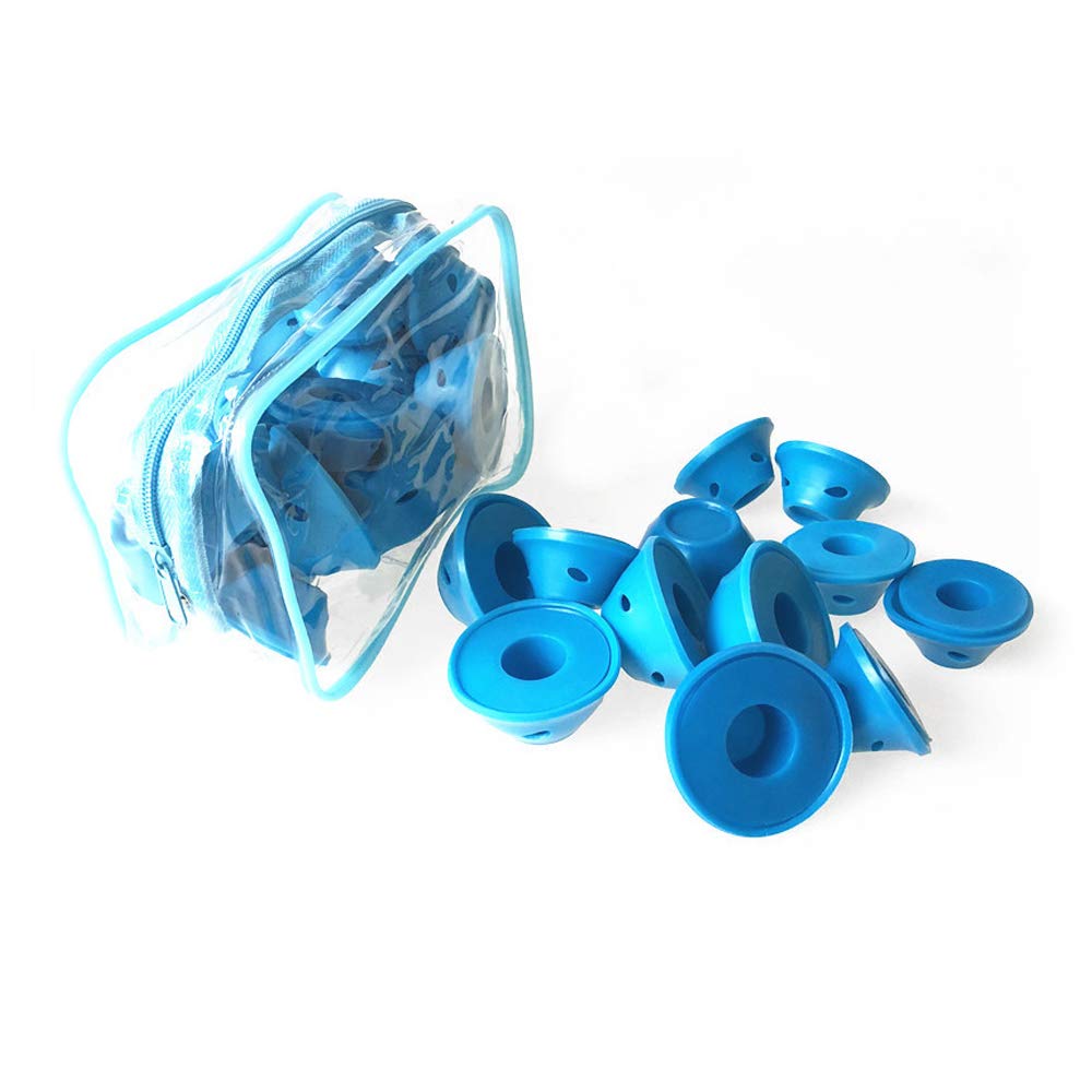 Professional Silicone Hair Rollers Set - Large & Small Curlers for Salon-Quality Styling | Heat-Resistant Curling Tools for Wavy & Voluminous Hair | Perfect for Home Use, Salons & Special Occasions