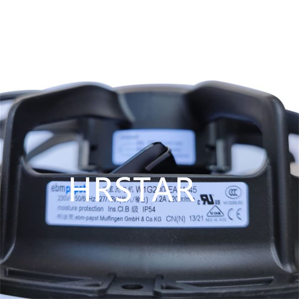 HRSTAR W1G200-EA91-45 230VAC 50/60Hz 0.21A Axial Cooling Fan - High Performance Cooling for Electronics, Servers, and Industrial Equipment