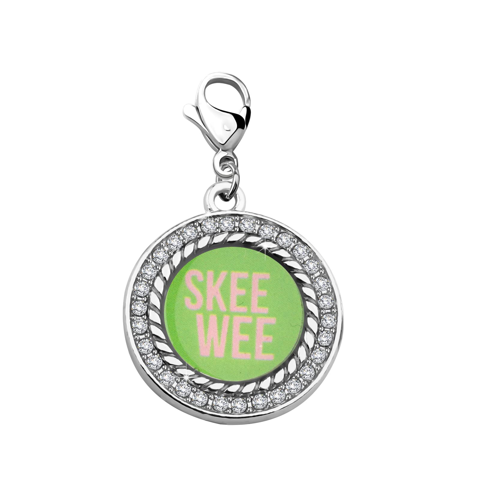 POTIY Sorority Jewelry Set - Clip-on Charm Bracelet for Graduation Gifts, Sisterhood Keepsake | Perfect for Greek Life Events, College Graduation Parties & Sorority Sister Appreciation