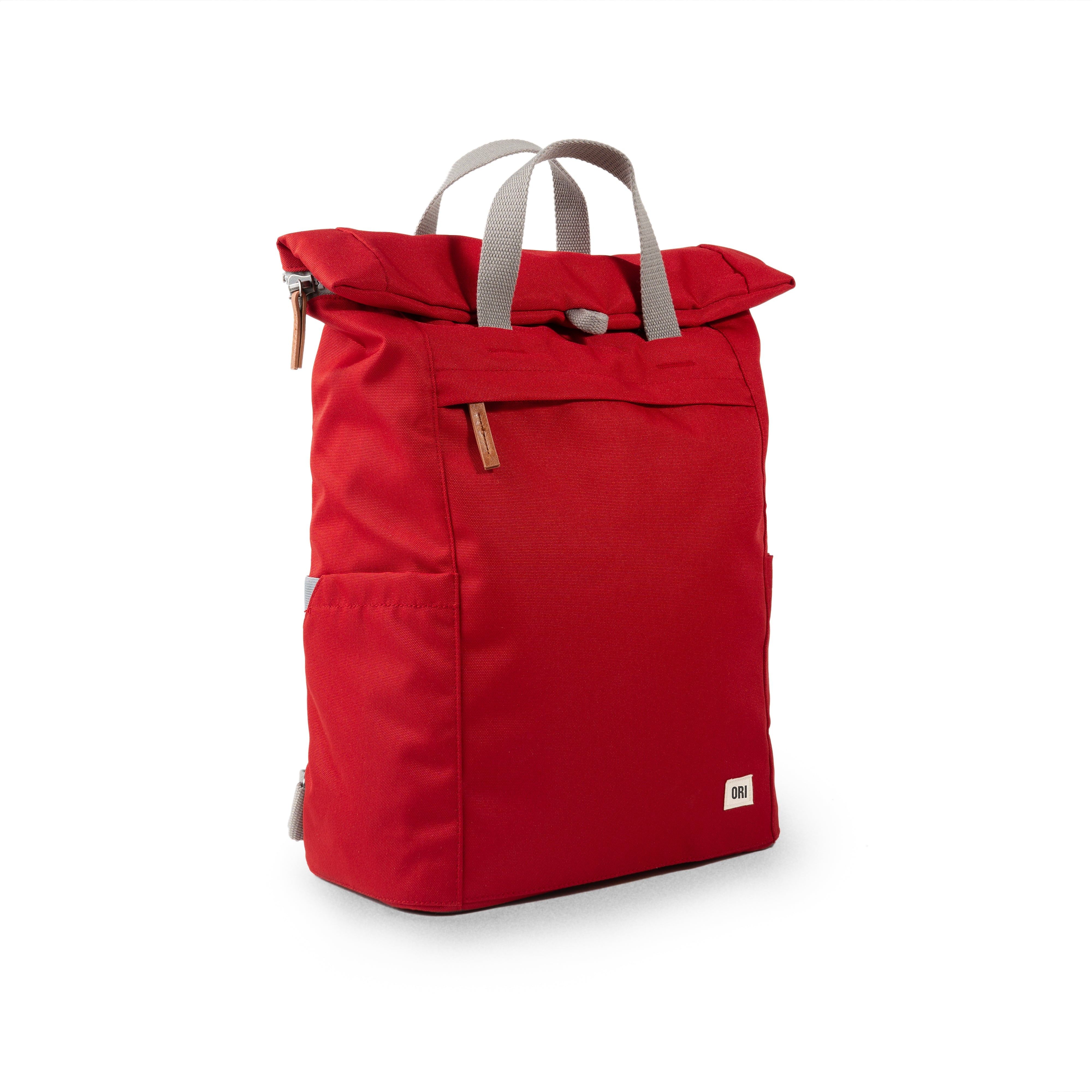Finchley A Mars Red Recycled Canvas Tote Bag - Eco-Friendly & Stylish for Work, Travel, and Shopping