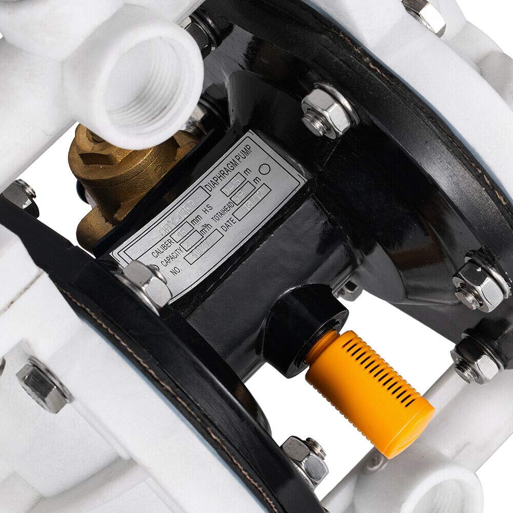 12 GPM Air-Operated Double Diaphragm Pump - 115 PSI, 1/2