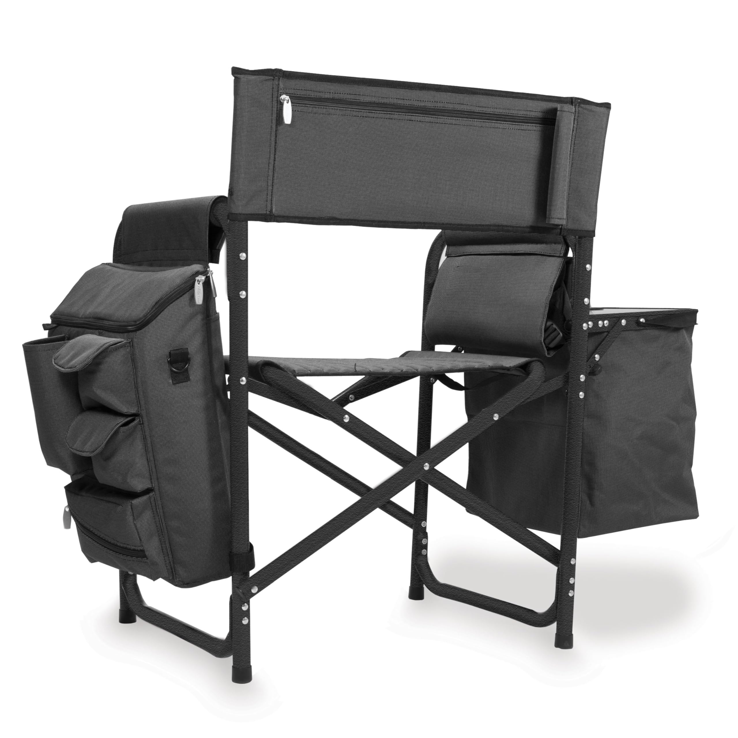 NCAA Baylor Bears Portable Camping Chair with Side Table & Soft Cooler - Lightweight Folding Beach Chair for Adults - Outdoor Lawn Chair for Picnics, Tailgating, Concerts, and Beach Parties